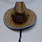 BLOOPER KIDS: Monogrammed Kids Straw Hat