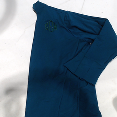 BLOOPER CLOTHING: Monogrammed Sweatshirt Cardigan