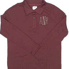 BLOOPER CLOTHING: Monogrammed Cable Knit Pullover