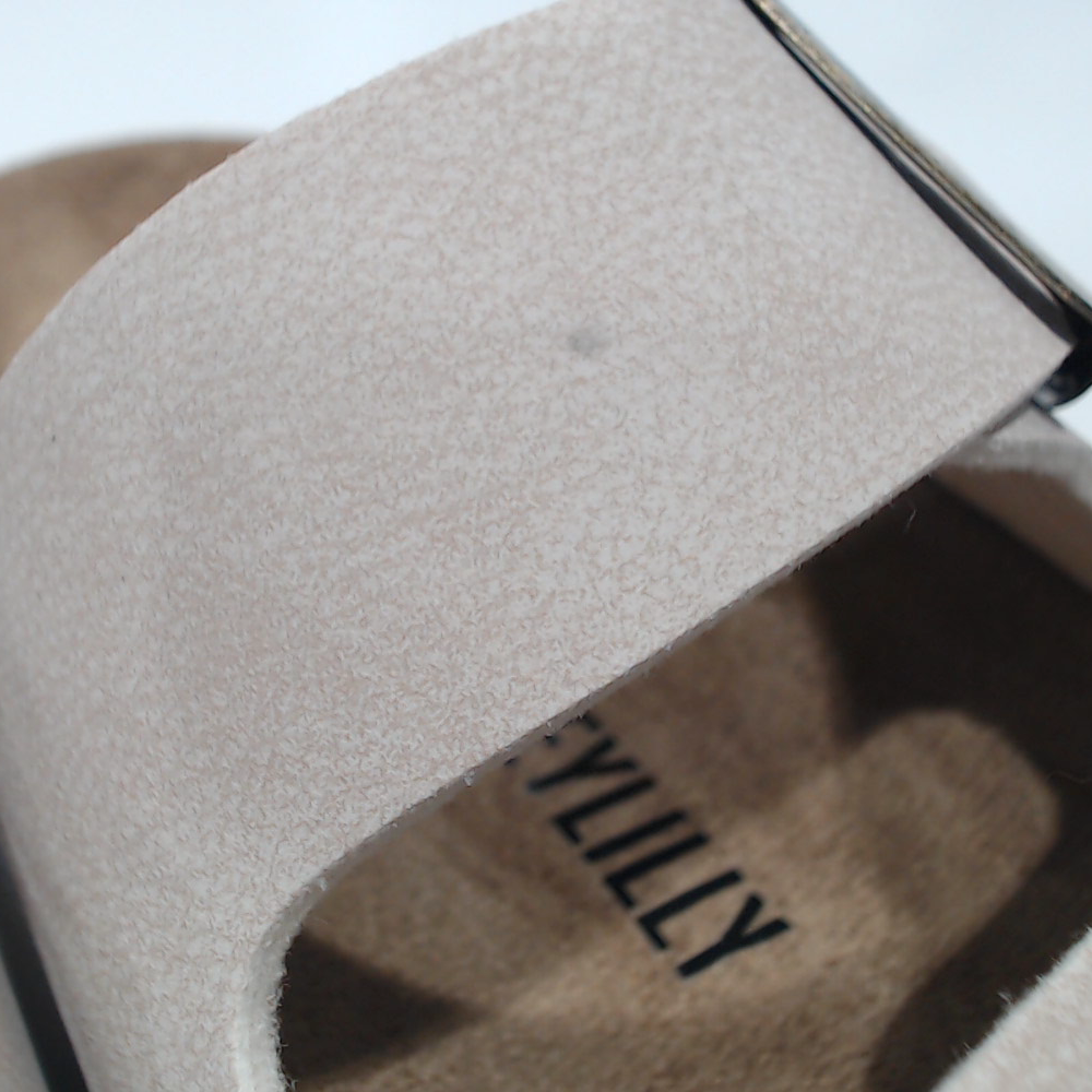 BLOOPER SHOES: Monogrammed Double Strap Sandals