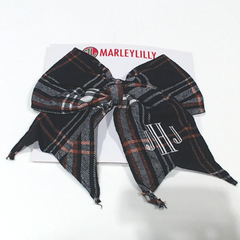 BLOOPER ACCESSORY: Monogrammed Girls Hair Bow