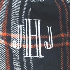 BLOOPER ACCESSORY: Monogrammed Girls Hair Bow