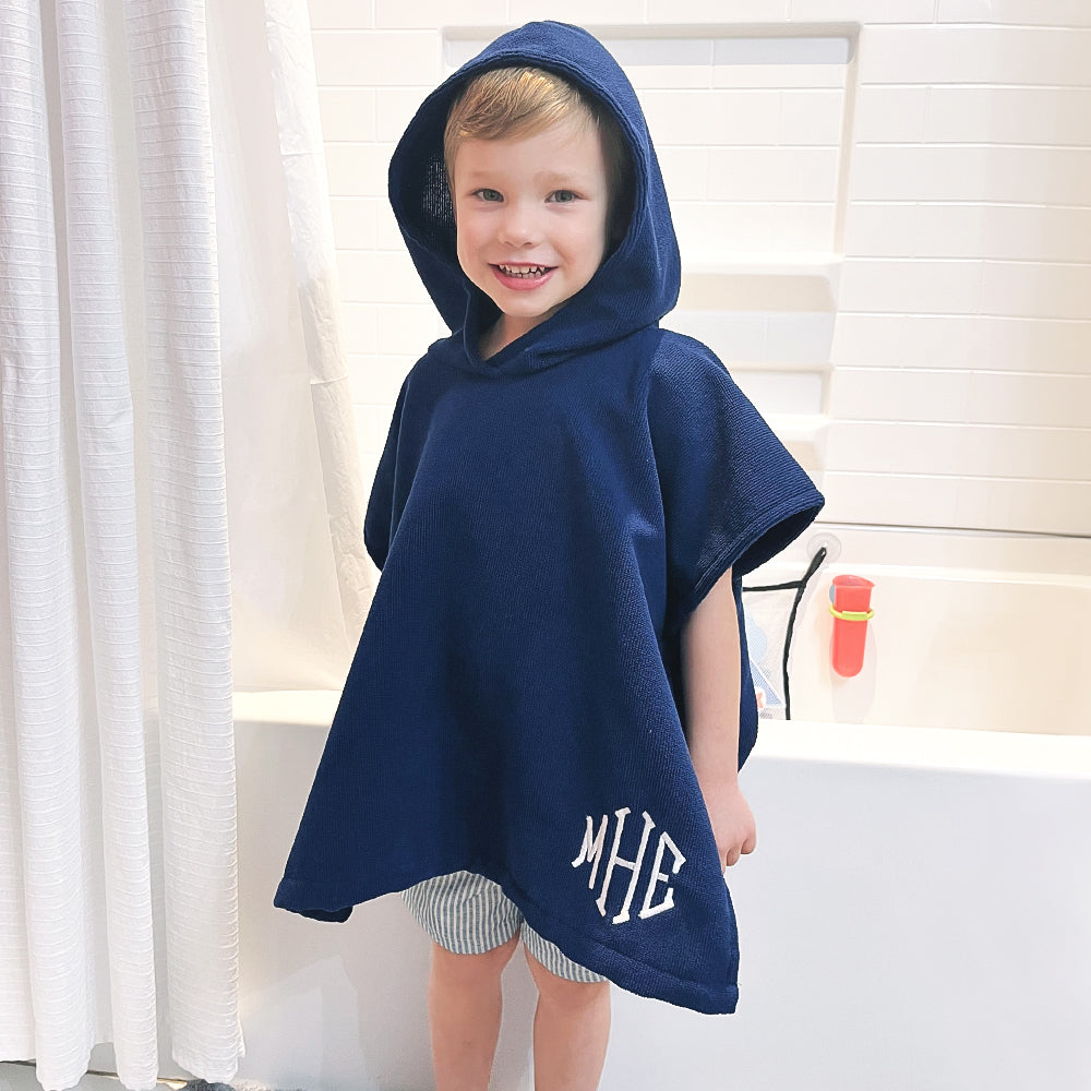 Toddler Hooded Towel Poncho – Marleylilly
