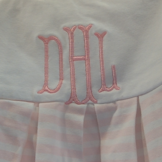 BLOOPER CLOTHING: Monogrammed Sunday Dress