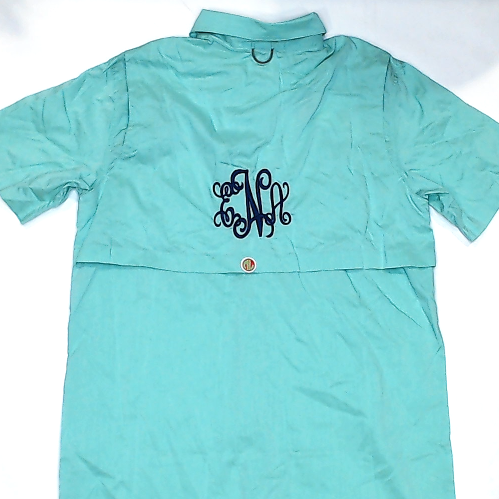 BLOOPER CLOTHING: Monogrammed Fishing Shirt