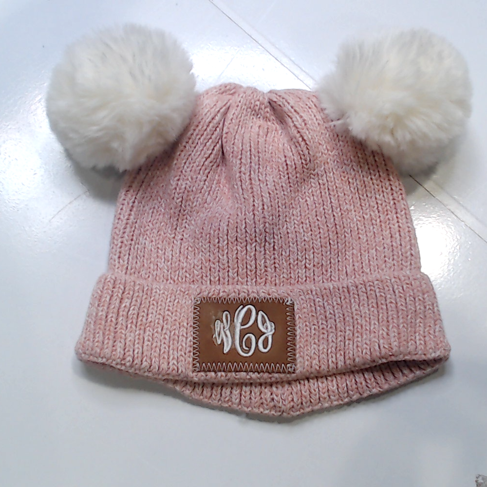 BLOOPER ACCESSORY: Monogrammed Beanie