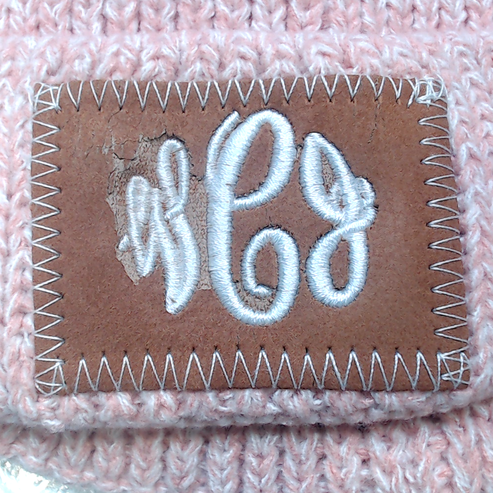 BLOOPER ACCESSORY: Monogrammed Beanie