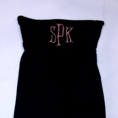 BLOOPER SWIM: Monogrammed Beach Cover Up