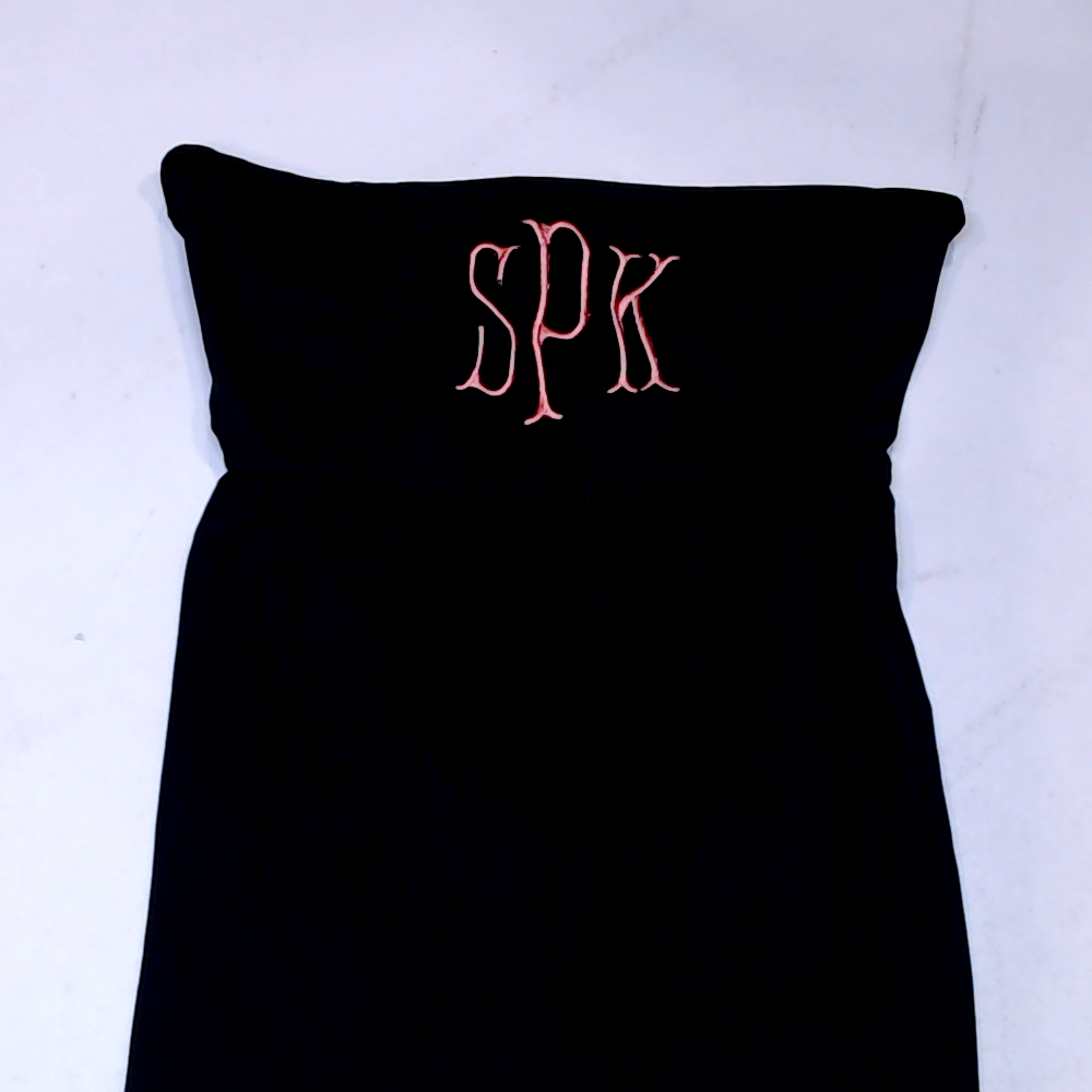 BLOOPER SWIM: Monogrammed Beach Cover Up