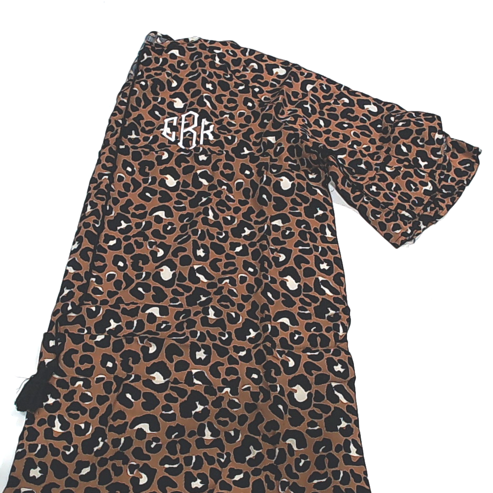BLOOPER SWIM: Monogrammed Cover Up