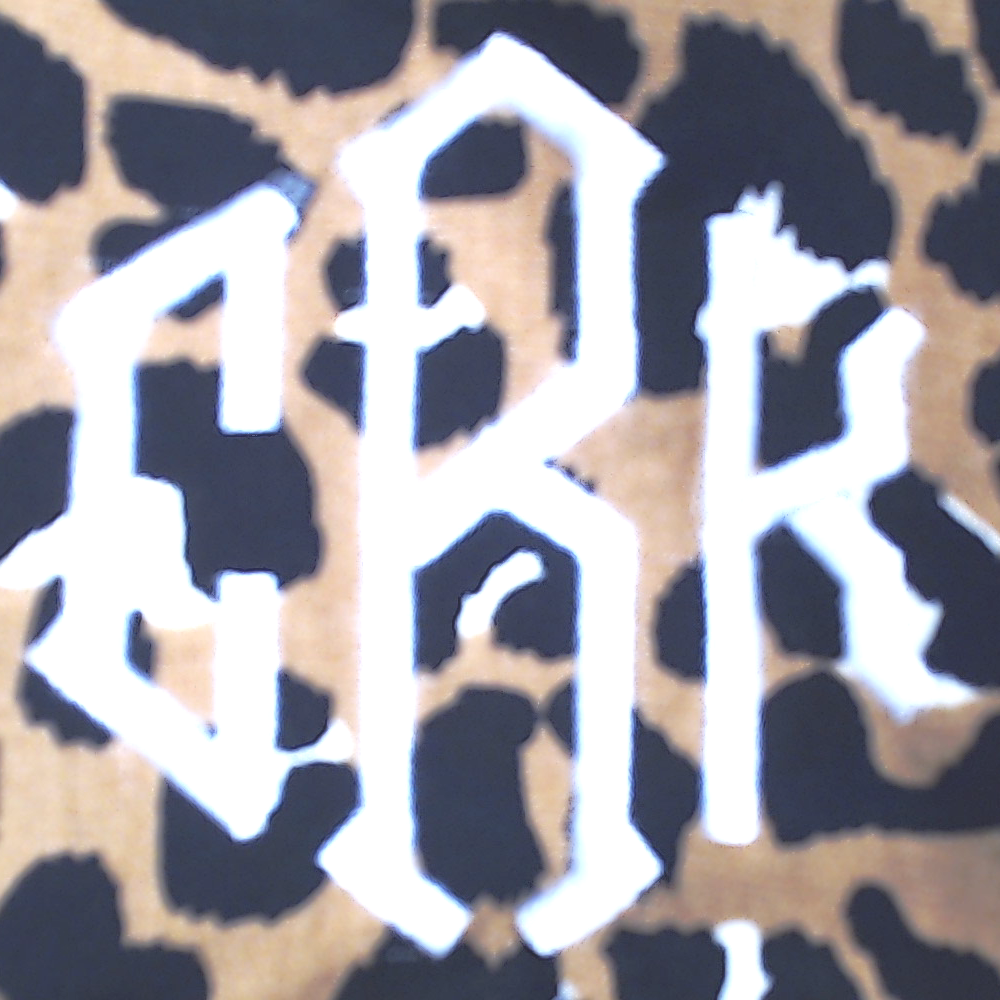 BLOOPER SWIM: Monogrammed Cover Up