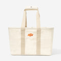 Oklahoma State Market Basket in Solid Ivory