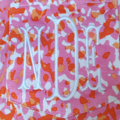 BLOOPER CLOTHING: Monogrammed Short Sleeve Tunic