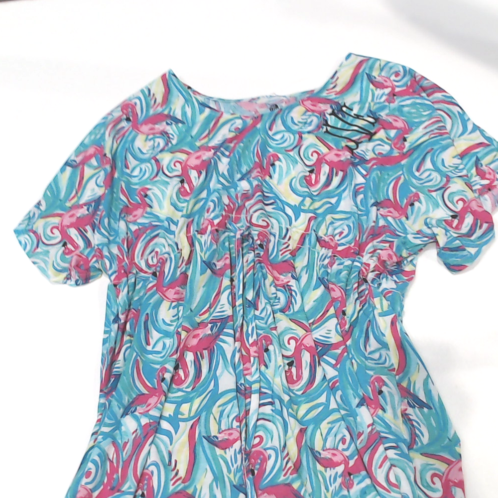 BLOOPER CLOTHING: Monogrammed Cinch Waist Cover Up