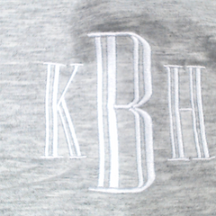 BLOOPER CLOTHING: Monogrammed Shorts