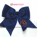BLOOPER KIDS: Monogrammed Girls Hair Bow