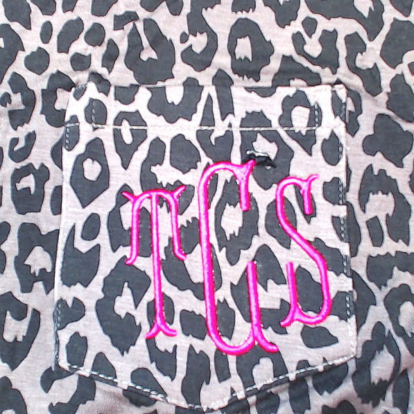 BLOOPER CLOTHING: Monogrammed Pajama Shirt