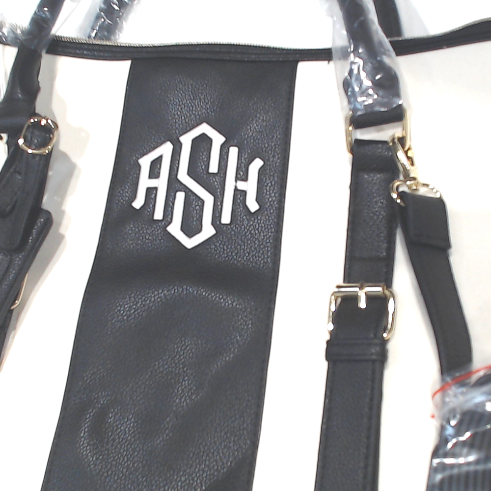 BLOOPER BAG: Monogrammed Weekender Bag - Promotional