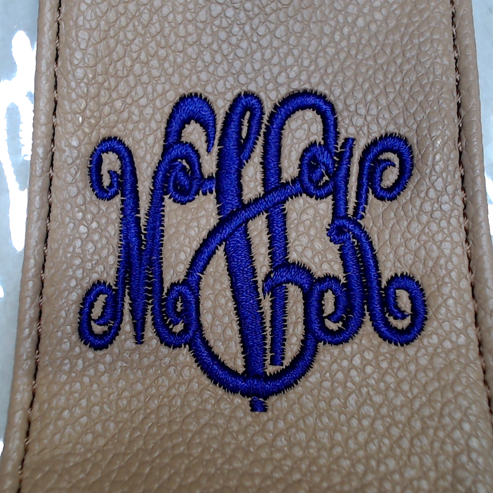 BLOOPER BAG: Monogrammed Clear Stadium Crossbody Bag
