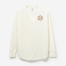 Monogrammed Waffle Shirt | Ivory