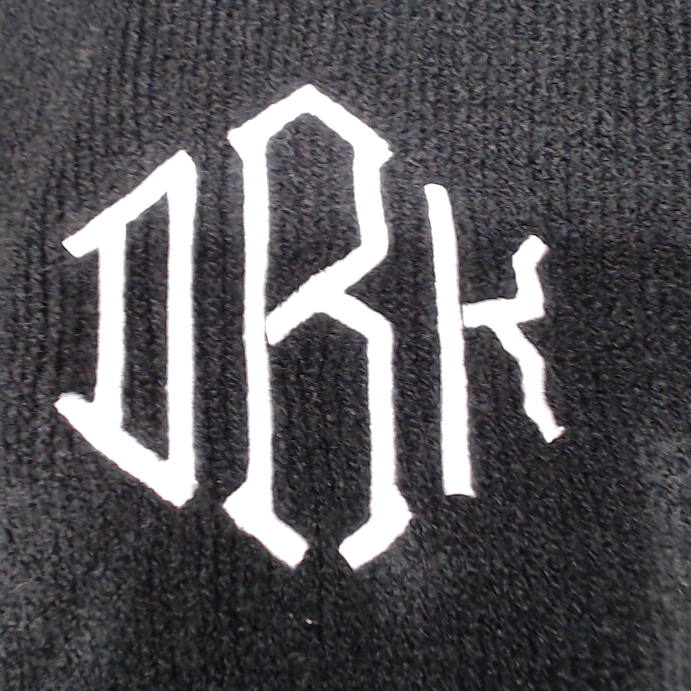 BLOOPER CLOTHING: Monogrammed Poncho Cardigan