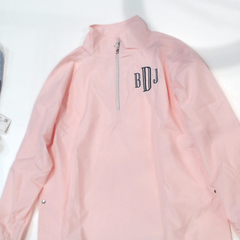 BLOOPER CLOTHING: Monogrammed Windbreaker Pullover