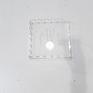 BLOOPER ACCESSORY: Monogrammed Scallop Acrylic Valet Tray