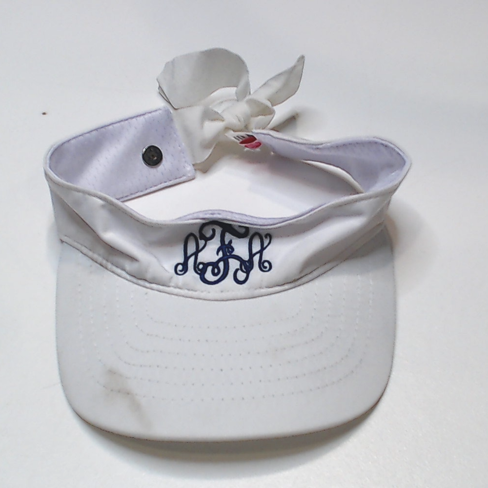 BLOOPER KIDS: Monogrammed Girls Visor