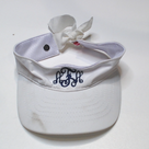 BLOOPER KIDS: Monogrammed Girls Visor