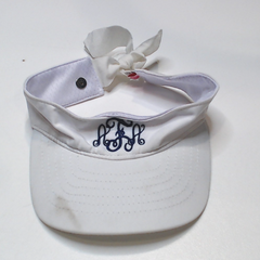 BLOOPER KIDS: Monogrammed Girls Visor