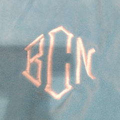 BLOOPER CLOTHING: Monogrammed Puff Sleeve Fleece Pullover