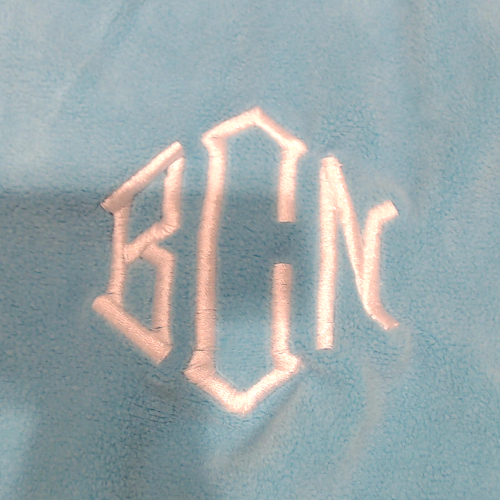 BLOOPER CLOTHING: Monogrammed Puff Sleeve Fleece Pullover