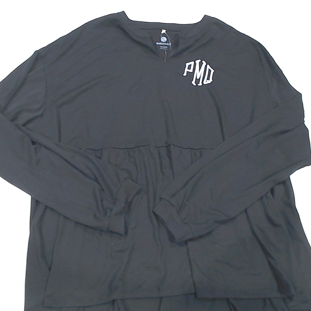 BLOOPER CLOTHING: Monogrammed Peplum Top