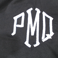 BLOOPER CLOTHING: Monogrammed Peplum Top