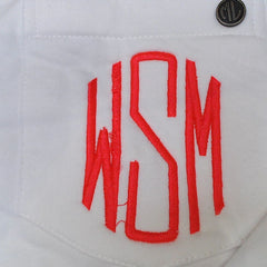 BLOOPER CLOTHING: Monogrammed Crewneck Sweatshirt