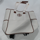 BLOOPER BAG: Monogrammed Rolling Tote