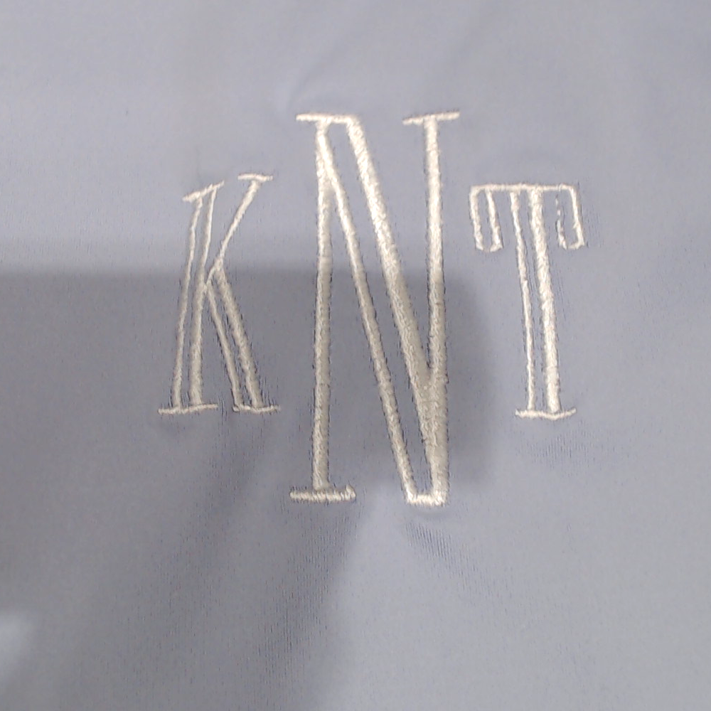 BLOOPER KIDS: Monogrammed Girls Scallop Dress