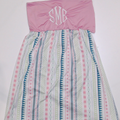 BLOOPER SWIM: Monogrammed Beach Cover Up