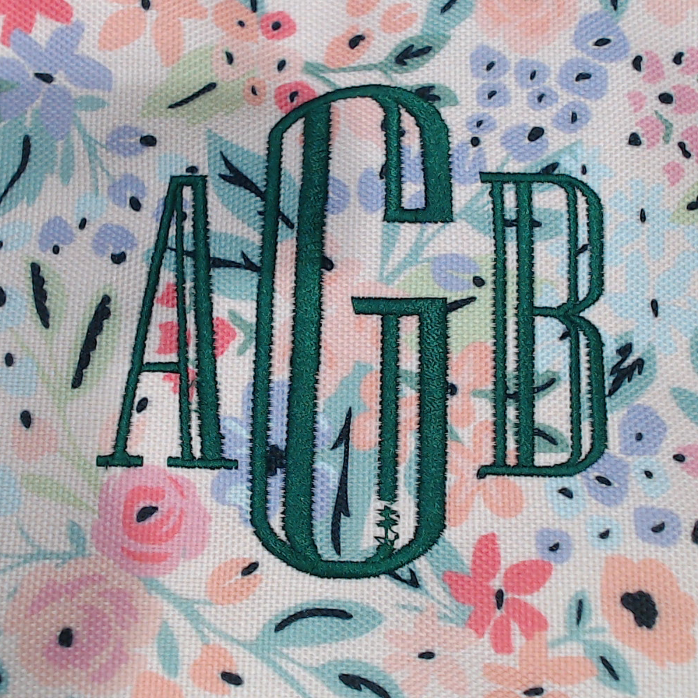 BLOOPER KIDS: Monogrammed Kids Weekend Bag