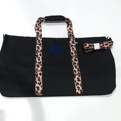 BLOOPER BAG: Monogrammed Weekend Bag