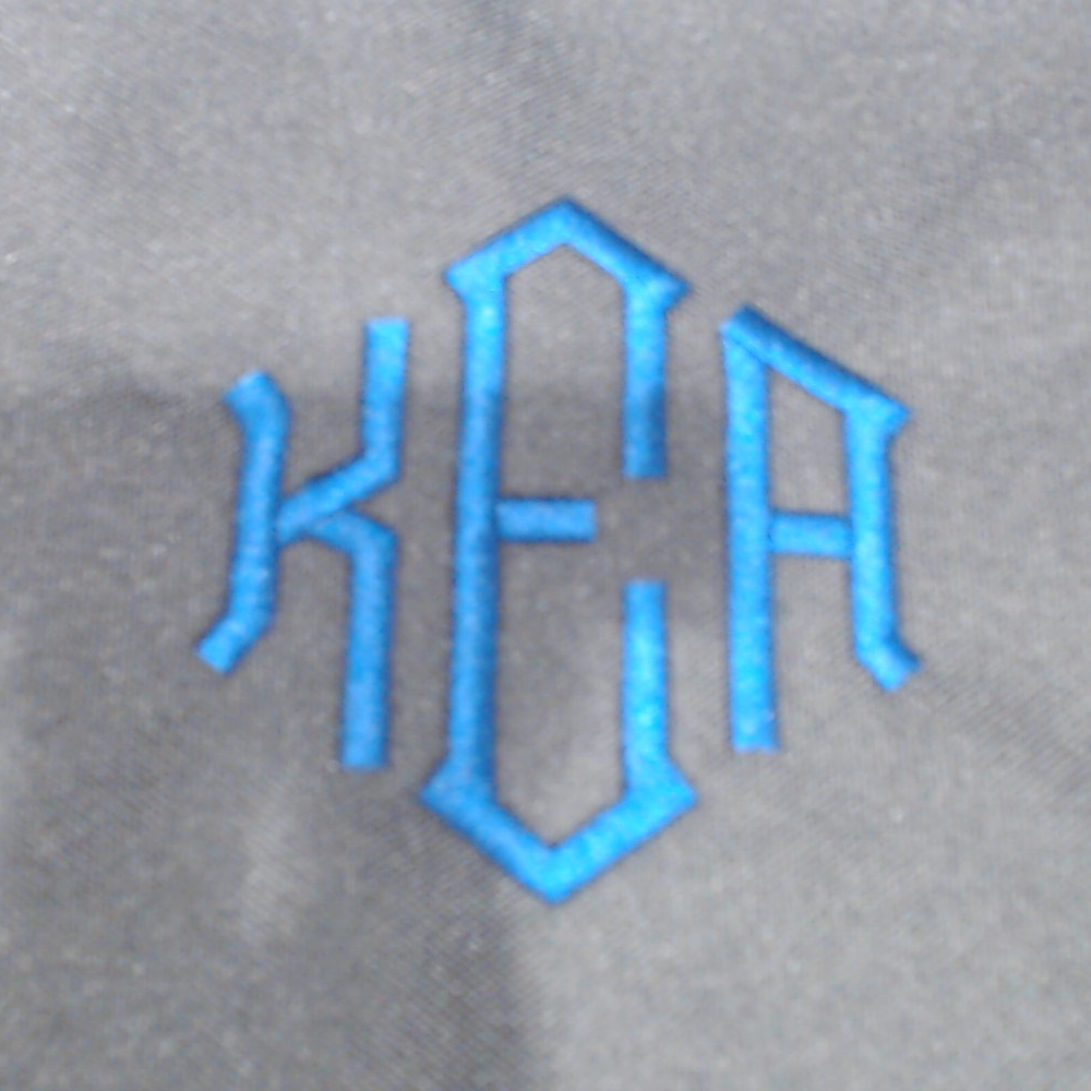 BLOOPER BAG: Monogrammed Weekend Bag