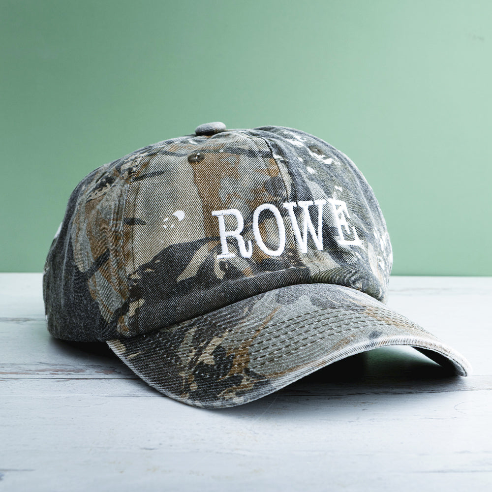 camo kids baseball hat studio shot 