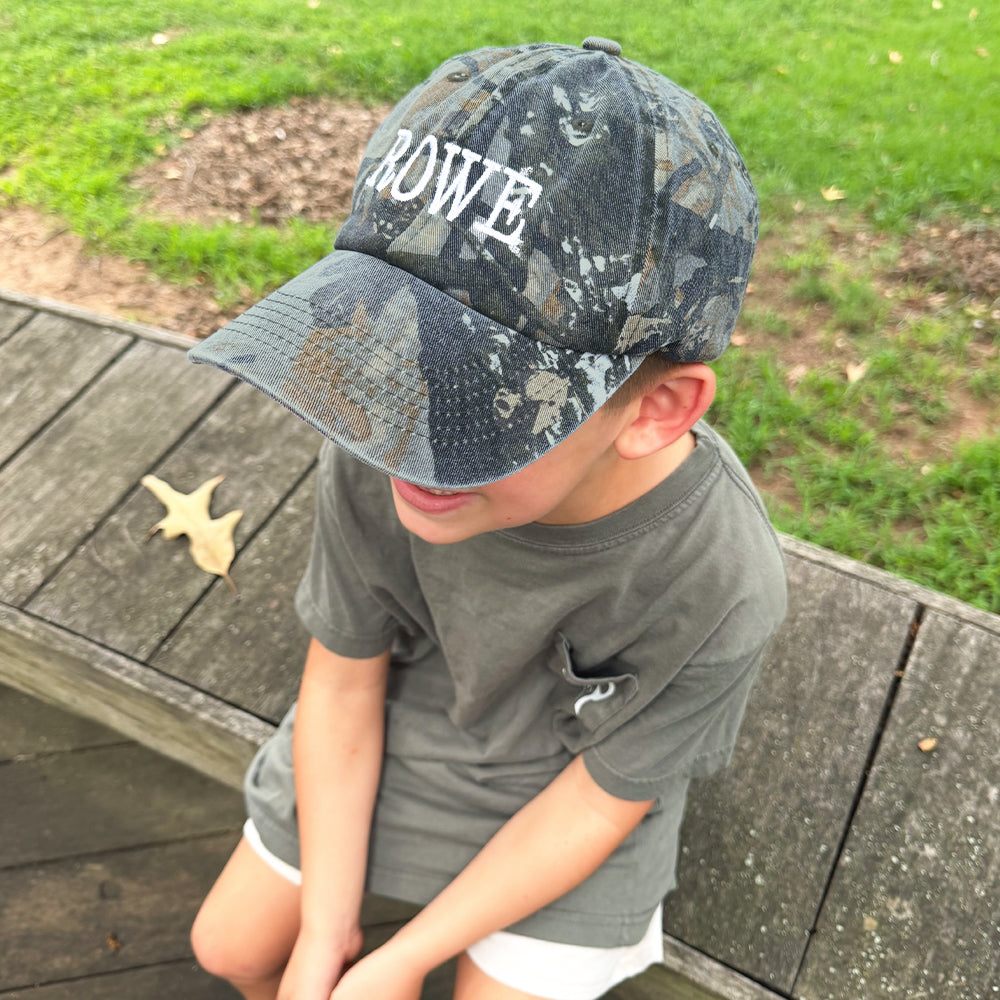 camo kids baseball hat