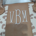 BLOOPER BAG: Monogrammed Leopard Weekender