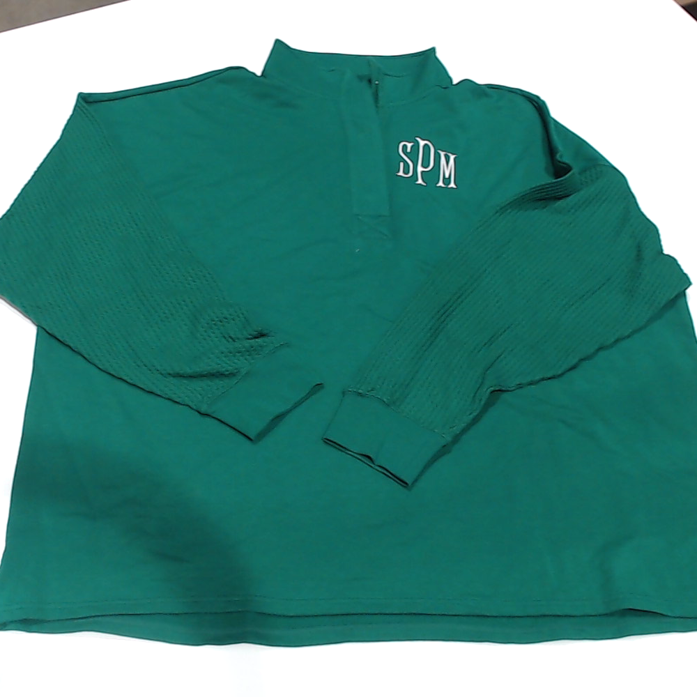 BLOOPER CLOTHING: Monogrammed Waffle Snap Pullover