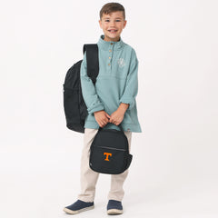 tennessee volunteers little boy with black backpack and lunch box
