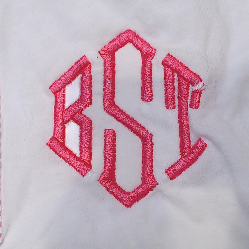 BLOOPER SWIM: Monogrammed Sleeveless Cover Up
