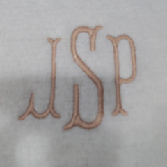 BLOOPER ACCESSORY: Monogrammed Oversized Scarf