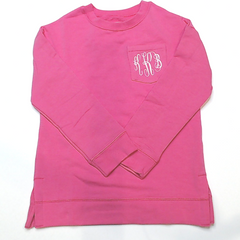 BLOOPER KIDS: Monogrammed Kids Crewneck Sweatshirt