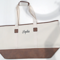 BLOOPER BAG: Monogrammed Extra Large Tote Bag